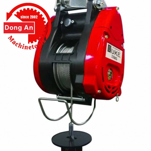 Tời cáp điện mini DU-250A (250 Kg)