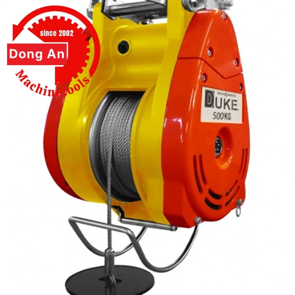 Tời cáp điện mini DU-500A (500 Kg)