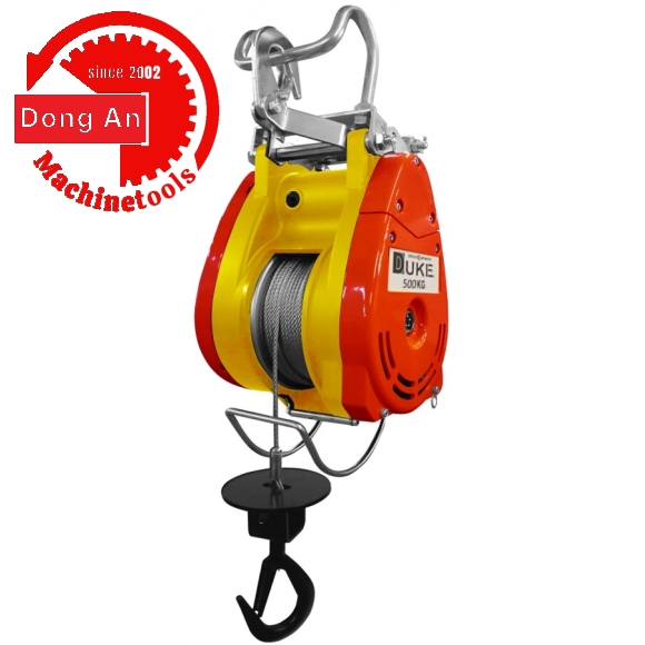 Tời cáp điện mini DU-500A (500 Kg)